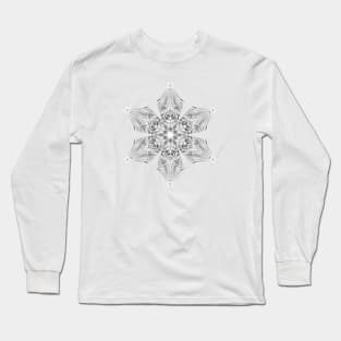 Crystal Snowflake Long Sleeve T-Shirt